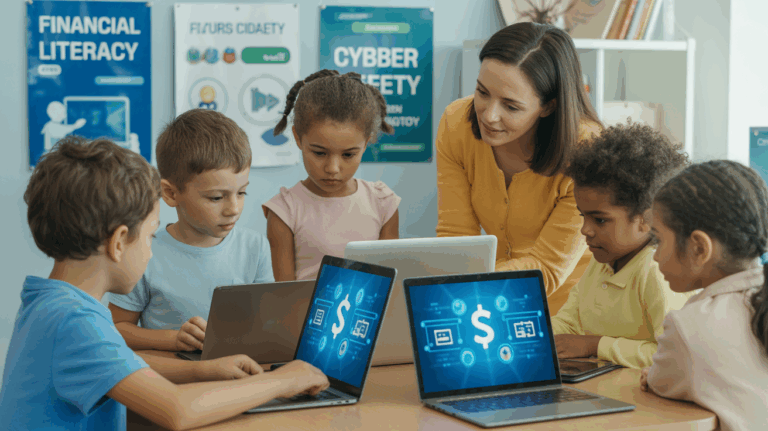 enfants finance numerique