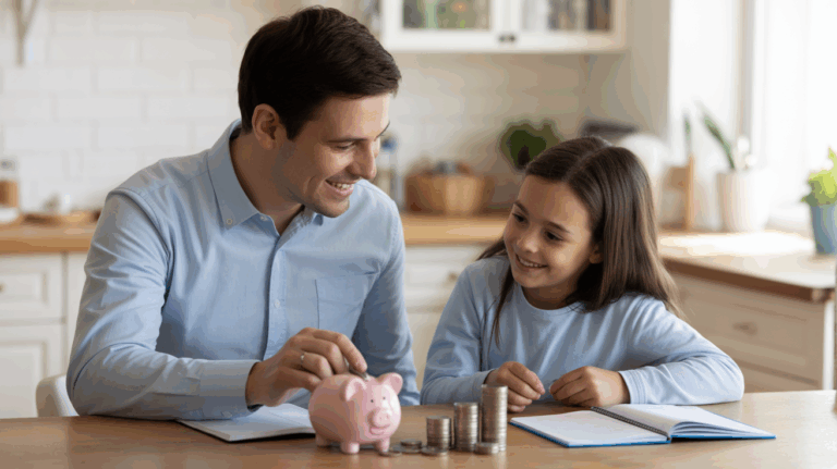 parent enfant table cuisine